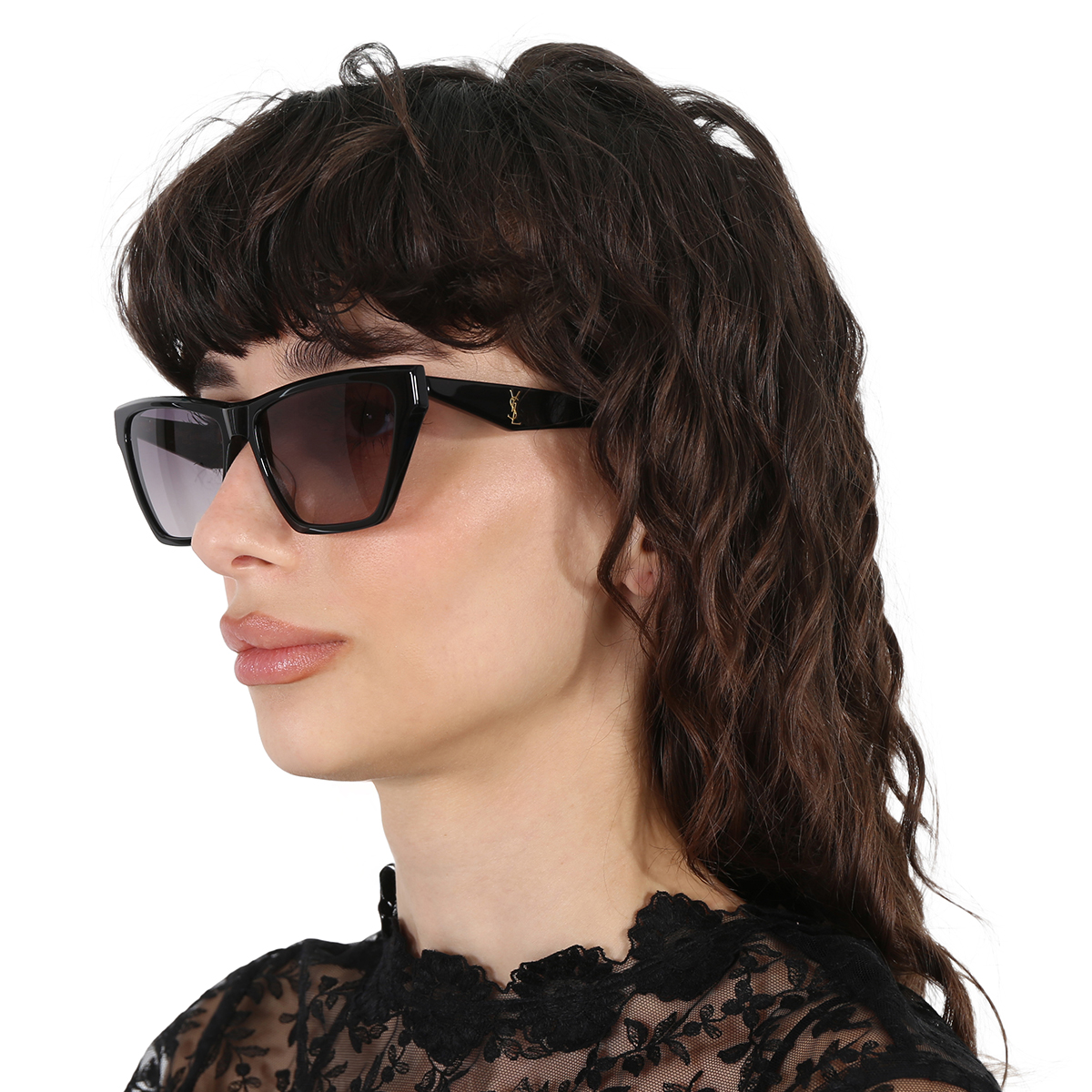 saint laurent grey gradient cat eye ladies sunglasses sl m103 001 58 saint laurent grey gradient cat eye ladies sunglasses sl m103 001 58