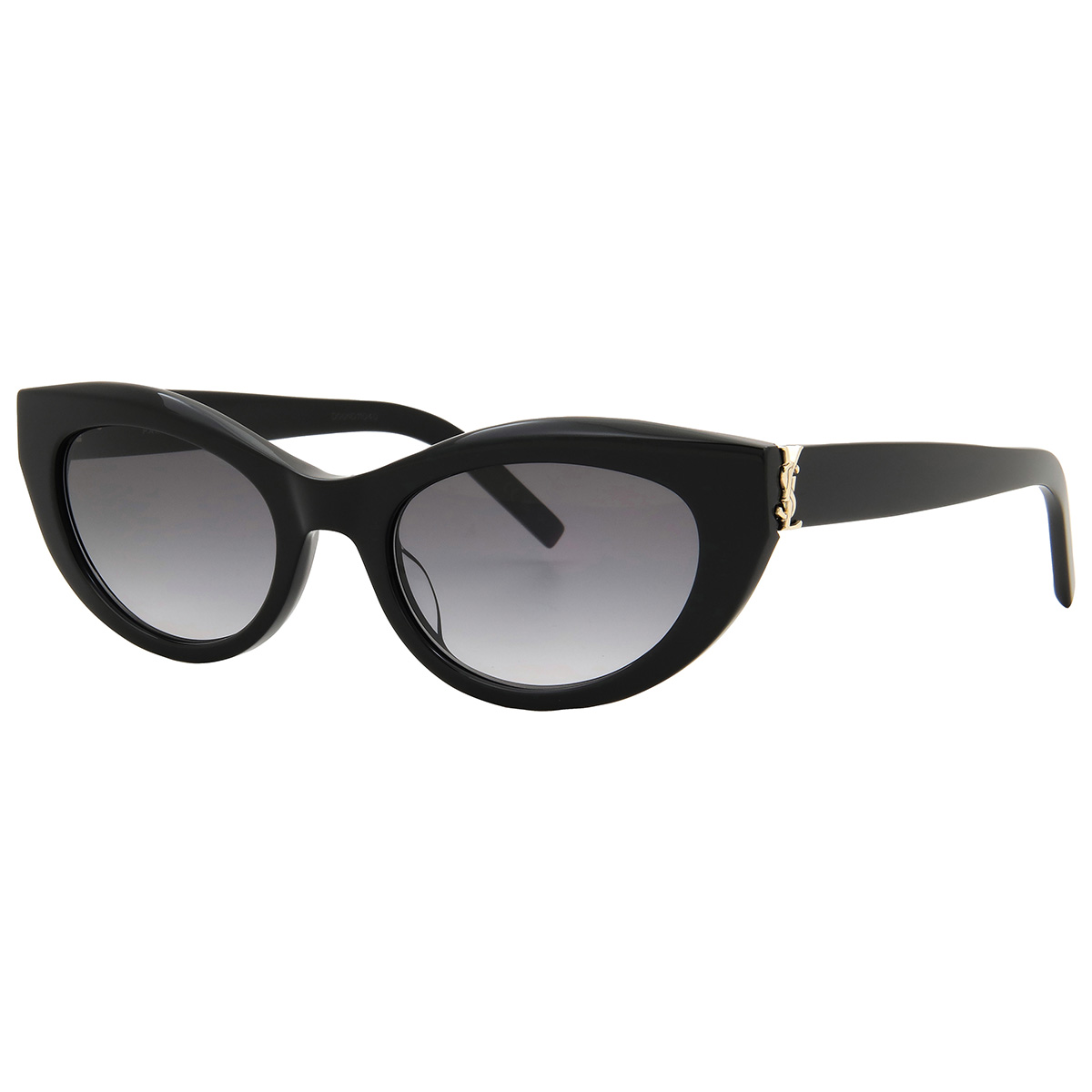 saint laurent grey gradient cat eye ladies sunglasses sl m115 002 54 saint laurent grey gradient cat eye ladies sunglasses sl m115 002 54
