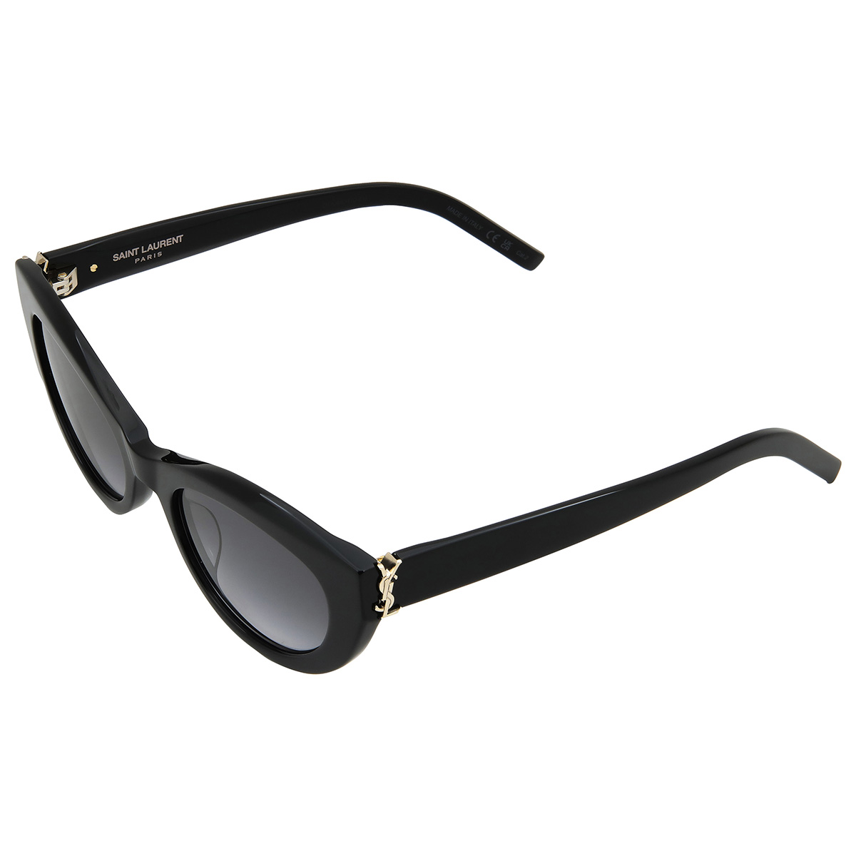 saint laurent grey gradient cat eye ladies sunglasses sl m115 002 54 saint laurent grey gradient cat eye ladies sunglasses sl m115 002 54