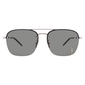 Home saint laurent grey navigator ladies sunglasses sl 309 m 006 59