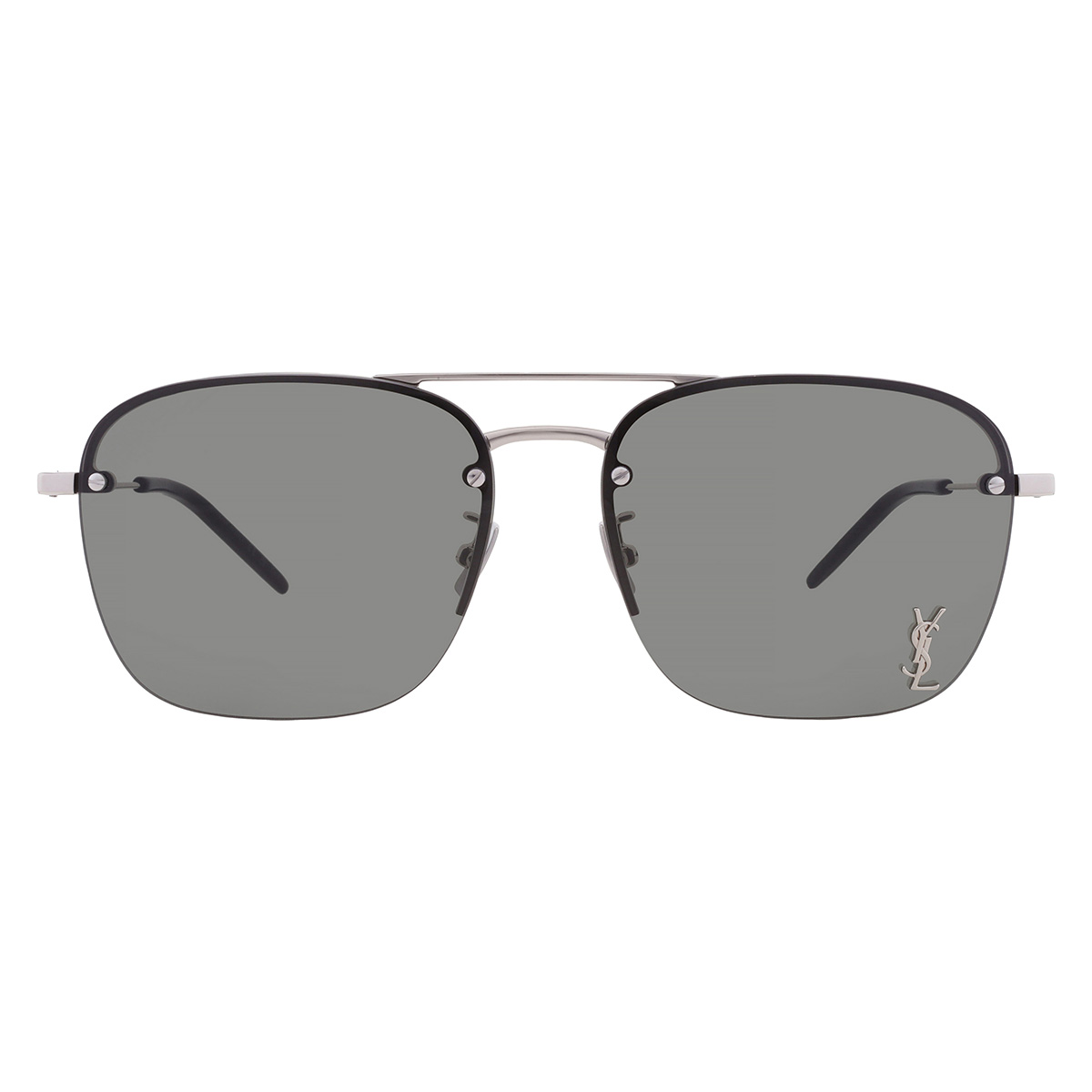 saint laurent grey navigator ladies sunglasses sl 309 m 006 59 saint laurent grey navigator ladies sunglasses sl 309 m 006 59