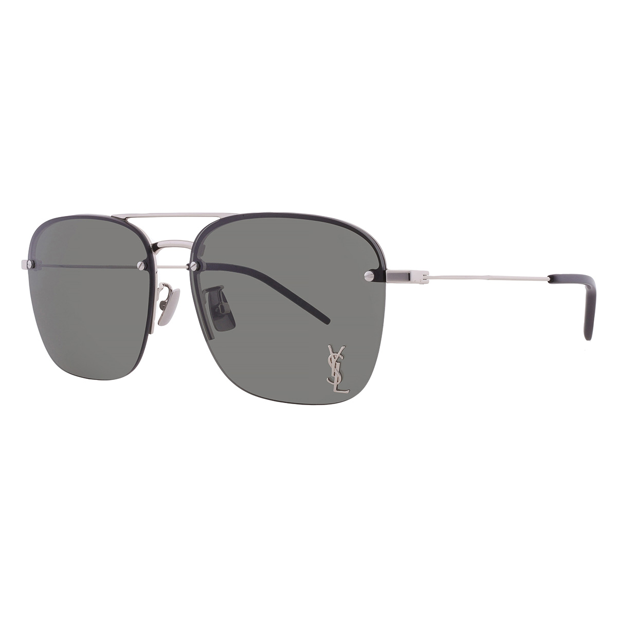 saint laurent grey navigator ladies sunglasses sl 309 m 006 59 saint laurent grey navigator ladies sunglasses sl 309 m 006 59