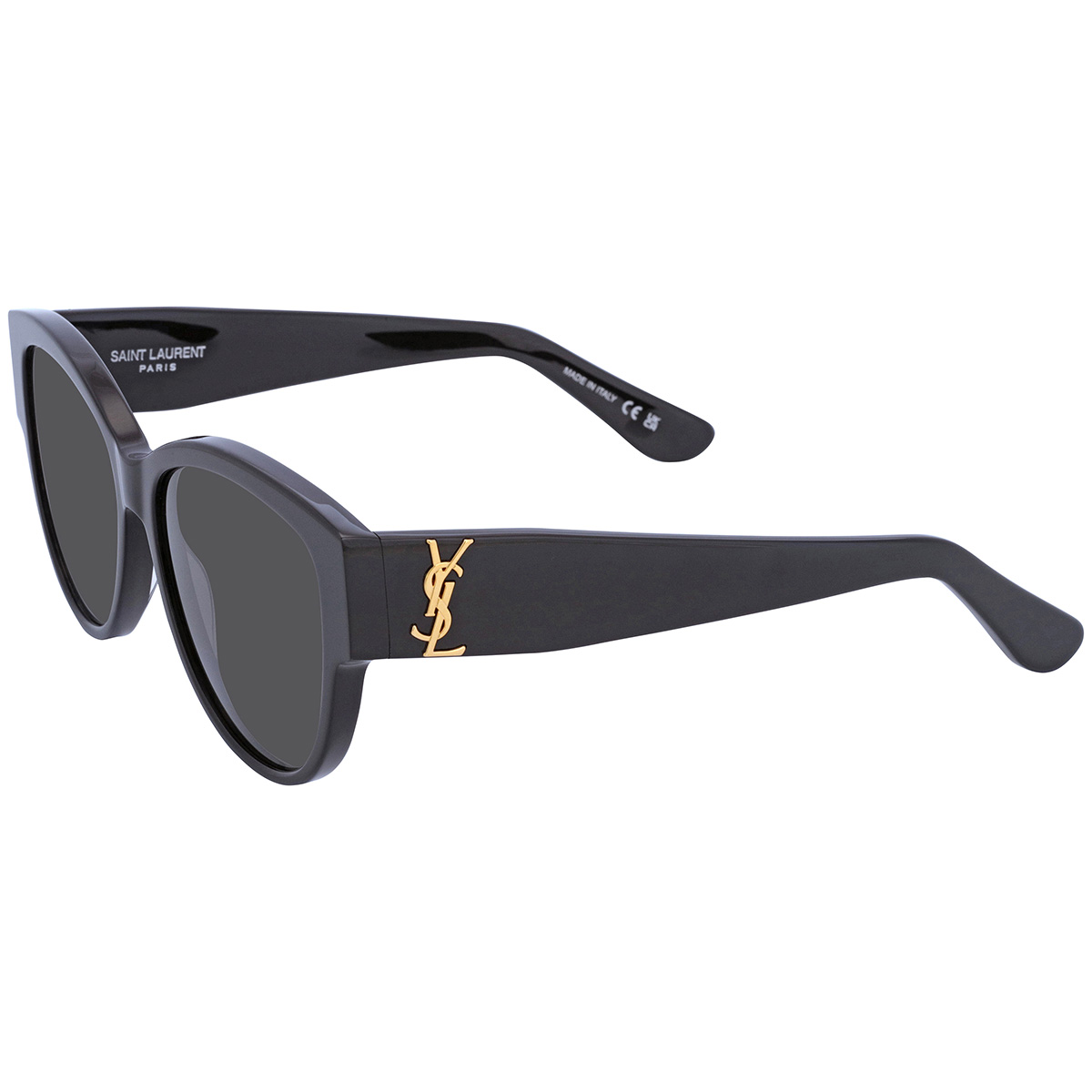 saint laurent grey oval ladies sunglasses sl m3 002 55 saint laurent grey oval ladies sunglasses sl m3 002 55