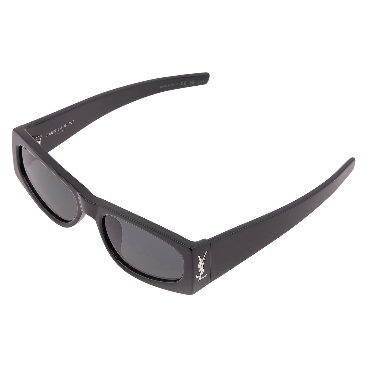 saint laurent grey rectangular ladies sunglasses sl m140/f 001 56 saint laurent grey rectangular ladies sunglasses sl m140/f 001 56