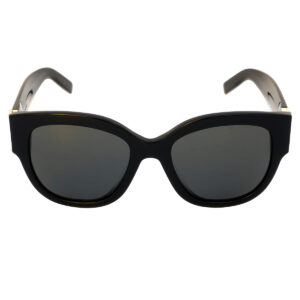 saint laurent grey round ladies sunglasses sl m95/f 005 56