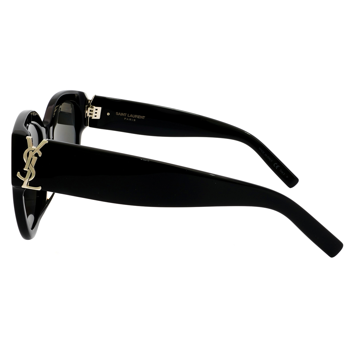 saint laurent grey round ladies sunglasses sl m95/f 005 56 saint laurent grey round ladies sunglasses sl m95/f 005 56