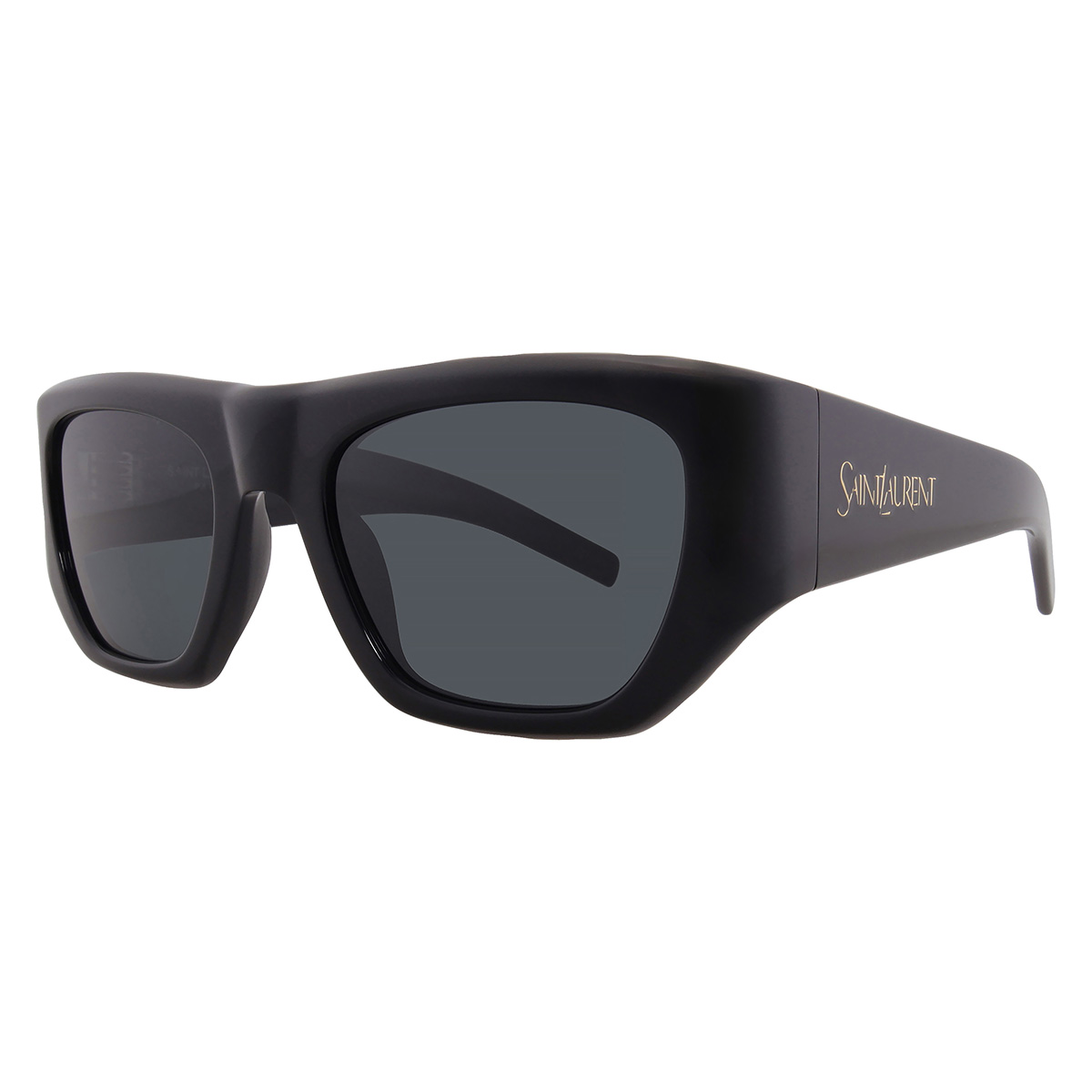 saint laurent grey square ladies sunglasses sl 740 005 52 saint laurent grey square ladies sunglasses sl 740 005 52