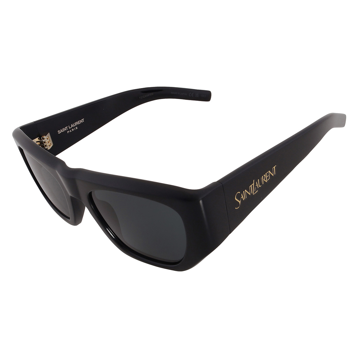 saint laurent grey square ladies sunglasses sl 740 005 52 saint laurent grey square ladies sunglasses sl 740 005 52