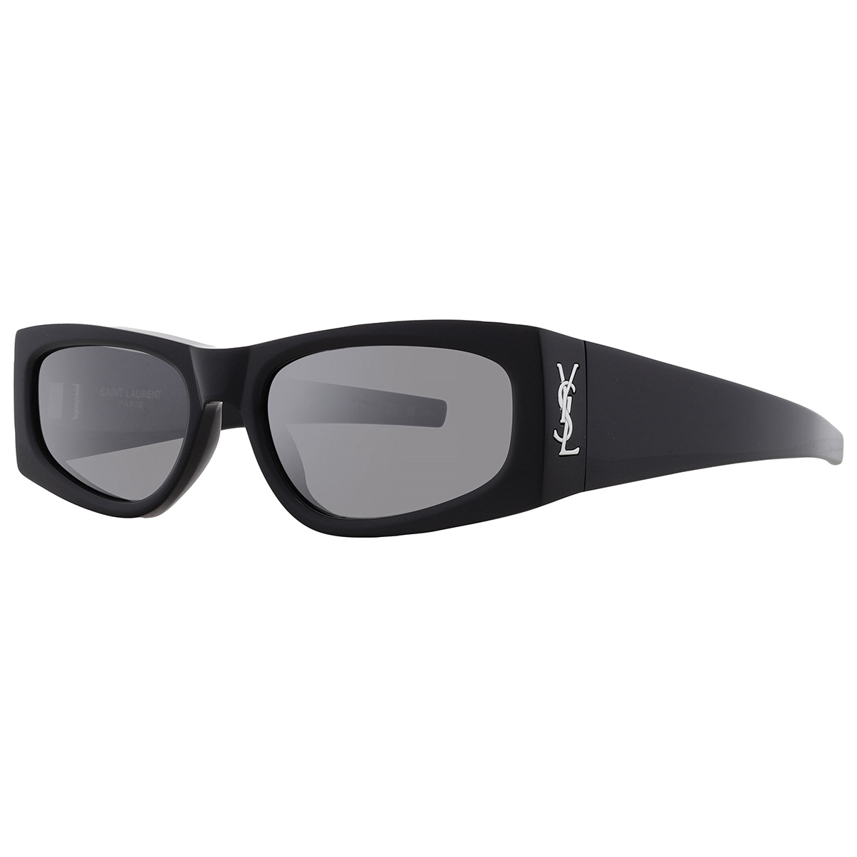 saint laurent silver mirror rectangular ladies sunglasses sl m140 002 56 saint laurent silver mirror rectangular ladies sunglasses sl m140 002 56