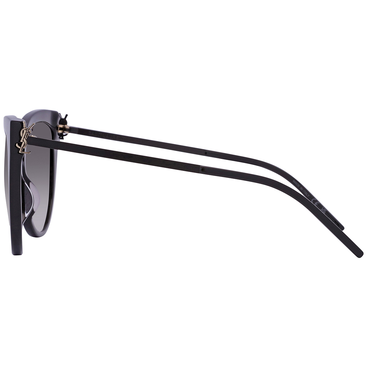 saint laurent smoke gradient cat eye ladies sunglasses sl m48sa 002 56 saint laurent smoke gradient cat eye ladies sunglasses sl m48sa 002 56
