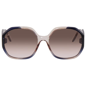 Home ferragamo salvatore ferragamo beige geometric ladies sunglasses sf943s 083 60
