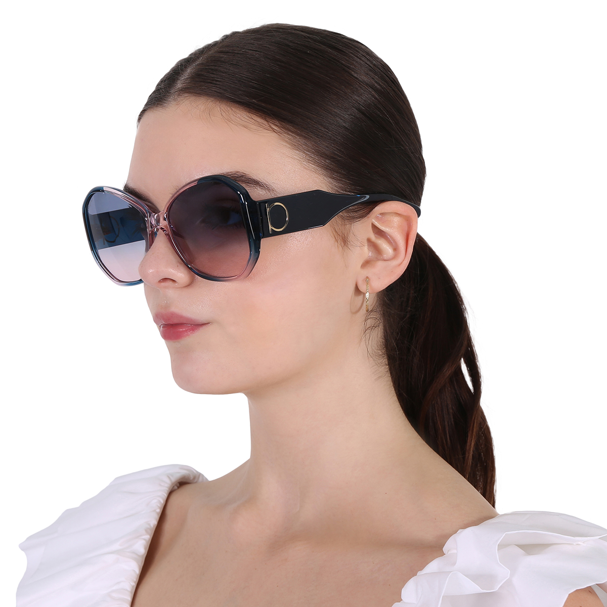 ferragamo salvatore ferragamo blue butterfly ladies sunglasses sf942s 431 61 ferragamo salvatore ferragamo blue butterfly ladies sunglasses sf942s 431 61