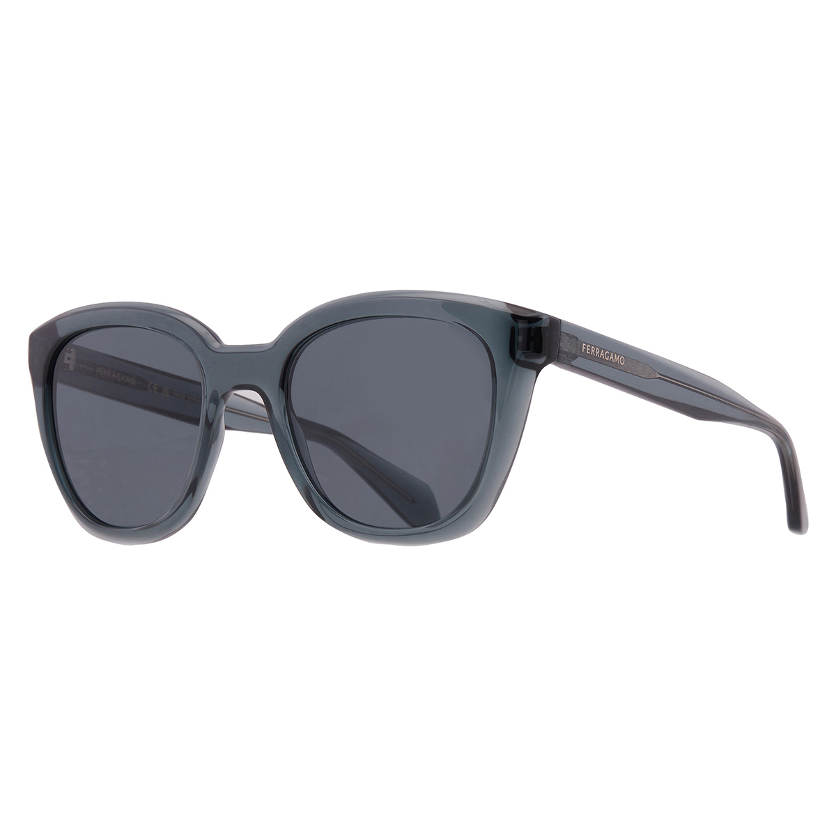ferragamo salvatore ferragamo blue cat eye ladies sunglasses sf2000s 438 52 ferragamo salvatore ferragamo blue cat eye ladies sunglasses sf2000s 438 52