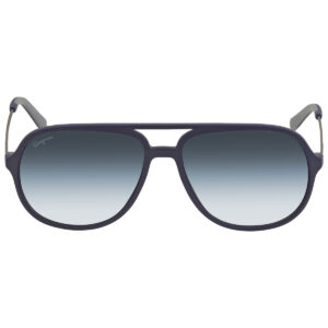 Витрина ferragamo salvatore ferragamo blue gradient navigator men's sunglasses sf999s 414 60