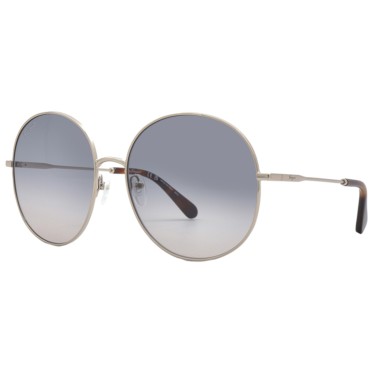 ferragamo salvatore ferragamo blue gradient round ladies sunglasses sf299s 688 60 ferragamo salvatore ferragamo blue gradient round ladies sunglasses sf299s 688 60