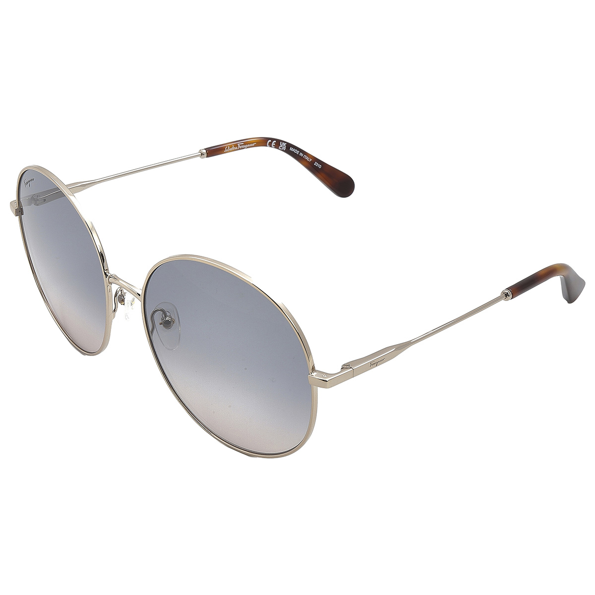 ferragamo salvatore ferragamo blue gradient round ladies sunglasses sf299s 688 60 ferragamo salvatore ferragamo blue gradient round ladies sunglasses sf299s 688 60