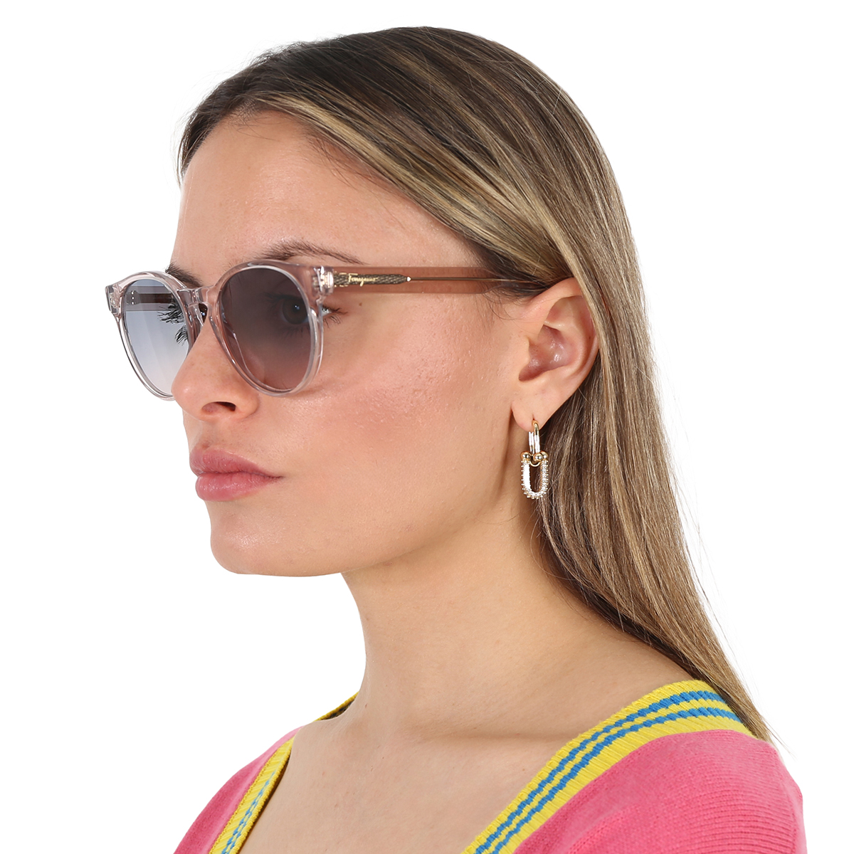 ferragamo salvatore ferragamo blue gradient teacup ladies sunglasses sf1068s 260 52 ferragamo salvatore ferragamo blue gradient teacup ladies sunglasses sf1068s 260 52