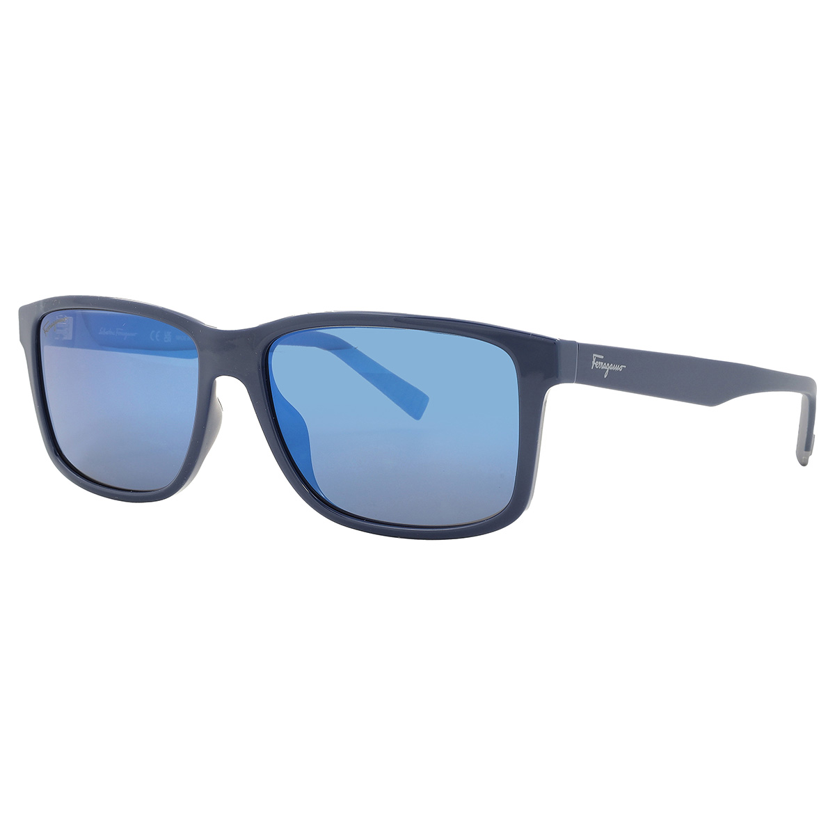 ferragamo salvatore ferragamo blue rectangular men's sunglasses sf938s 435 57 ferragamo salvatore ferragamo blue rectangular men's sunglasses sf938s 435 57
