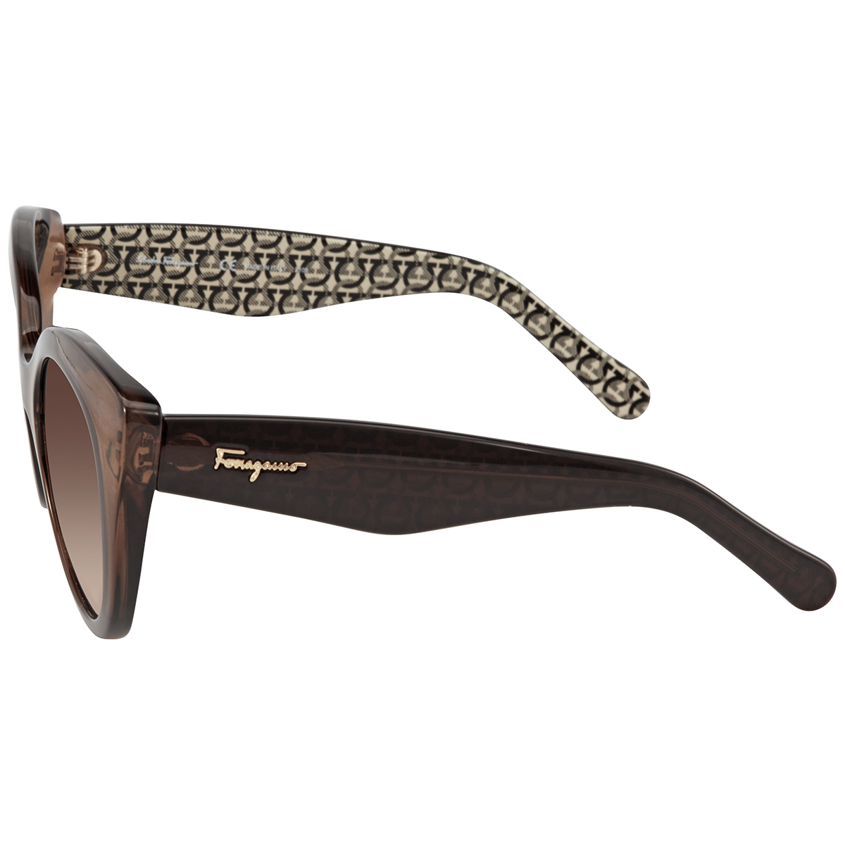 ferragamo salvatore ferragamo brown gradient butterfly ladies sunglasses sf964s 210 54 ferragamo salvatore ferragamo brown gradient butterfly ladies sunglasses sf964s 210 54