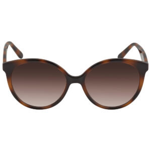 Home ferragamo salvatore ferragamo brown gradient round ladies sunglasses sf1071s 240 58