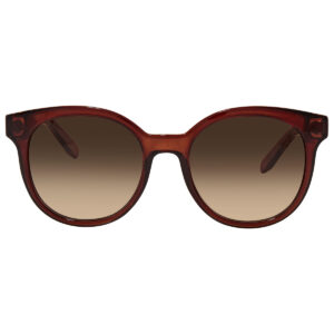 Home ferragamo brown gradient teacup ladies sunglasses sf833s 210 53