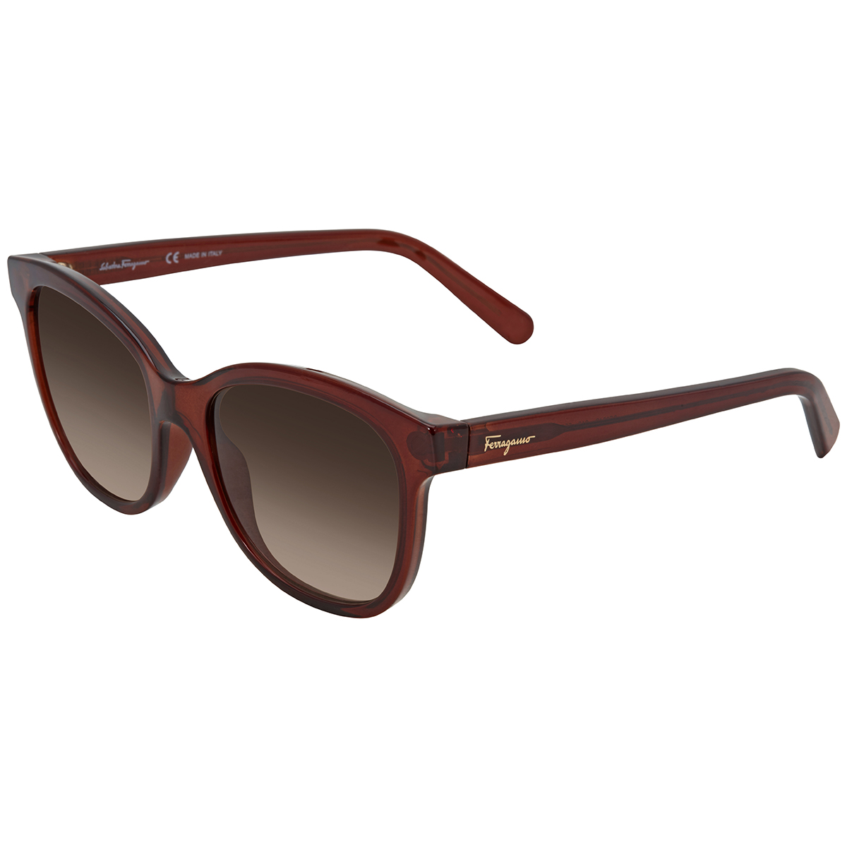 ferragamo salvatore ferragamo brown gradient square ladies sunglasses sf834s 210 55 ferragamo salvatore ferragamo brown gradient square ladies sunglasses sf834s 210 55