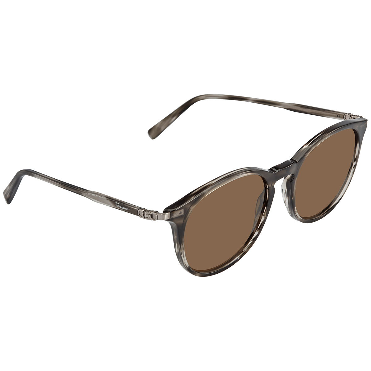 ferragamo salvatore ferragamo brown round ladies sunglasses sf911s 003 53 ferragamo salvatore ferragamo brown round ladies sunglasses sf911s 003 53