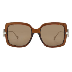 Витрина ferragamo salvatore ferragamo brown square ladies sunglasses sf913s 210 55