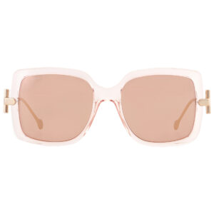 Home ferragamo salvatore ferragamo brown square ladies sunglasses sf913s 290 55