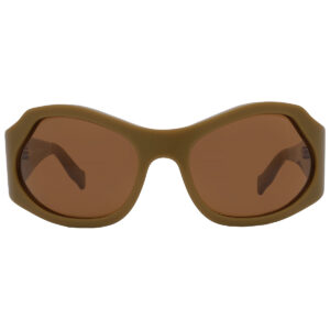Home ferragamo salvatore ferragamo brown wrap ladies sunglasses sf1078s 320 59