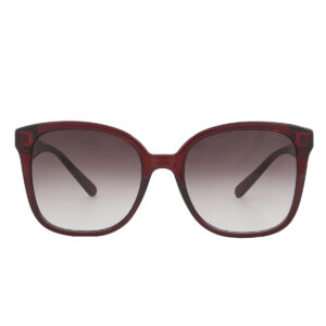 ferragamo salvatore ferragamo burgundy gradient square ladies sunglasses sf1072s 630 56