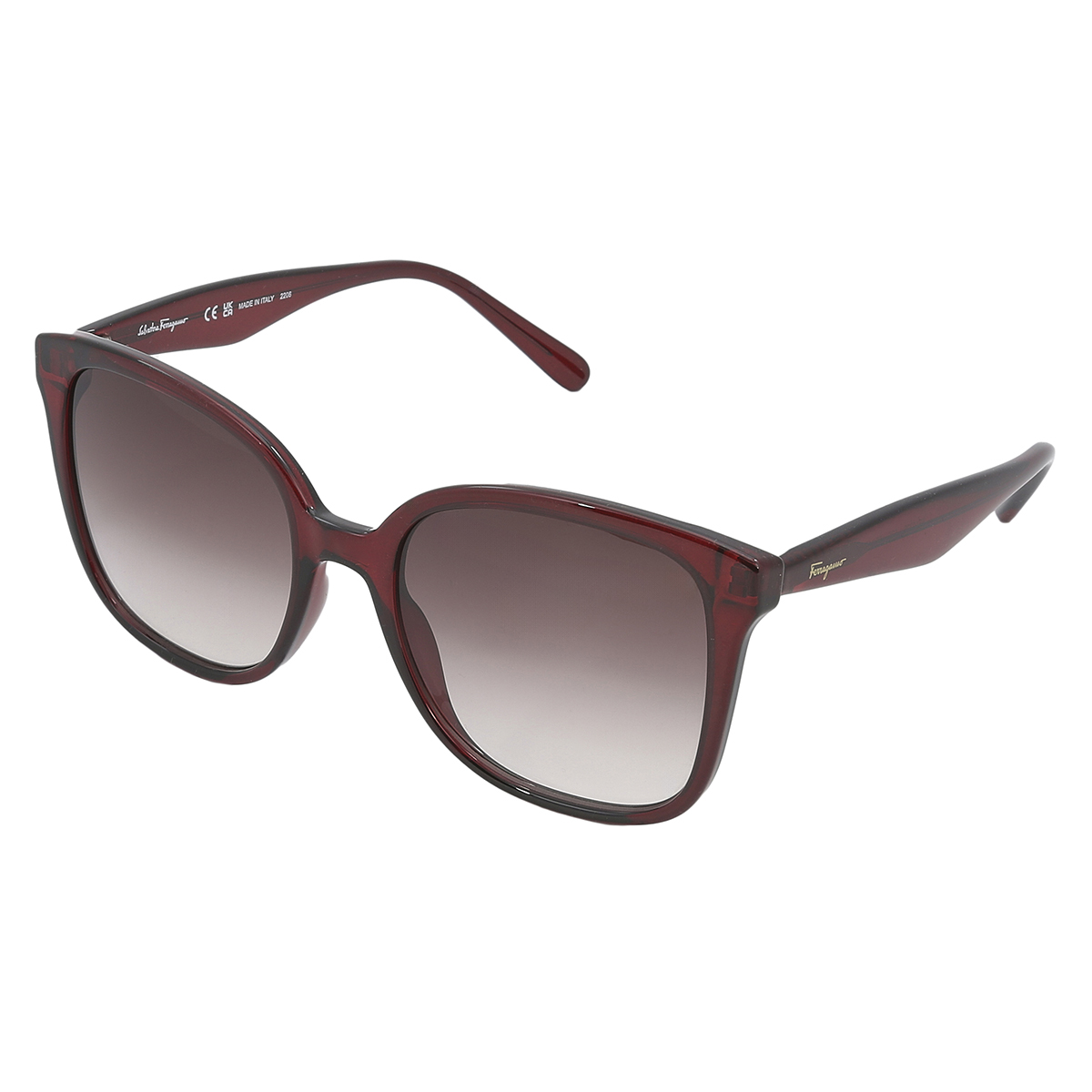 ferragamo salvatore ferragamo burgundy gradient square ladies sunglasses sf1072s 630 56 ferragamo salvatore ferragamo burgundy gradient square ladies sunglasses sf1072s 630 56