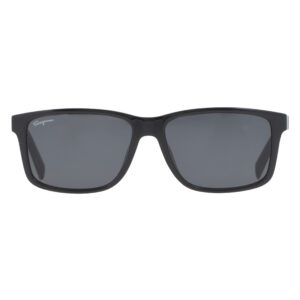 Витрина ferragamo salvatore ferragamo dark grey rectangular men's sunglasses sf938s 962 57