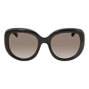 Витрина ferragamo salvatore ferragamo gradient smoke oval ladies sunglasses sf727s 001 53