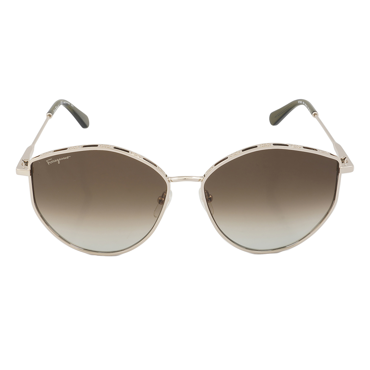 ferragamo salvatore ferragamo green gradient horn ladies sunglasses sf264s 709 60 ferragamo salvatore ferragamo green gradient horn ladies sunglasses sf264s 709 60