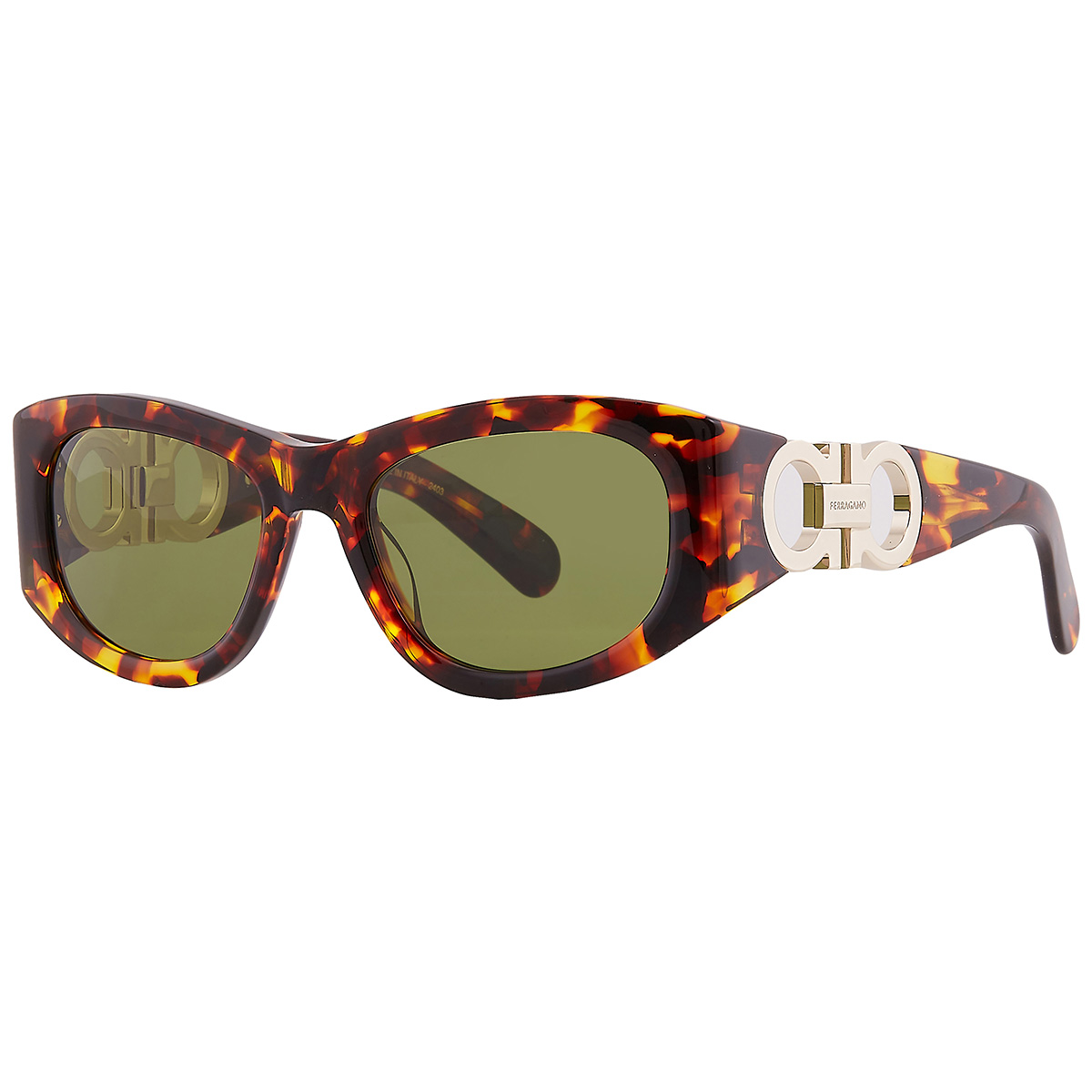 ferragamo salvatore ferragamo green oval ladies sunglasses sf1082sn 219 53 ferragamo salvatore ferragamo green oval ladies sunglasses sf1082sn 219 53