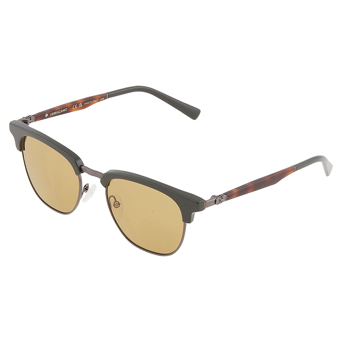 ferragamo salvatore ferragamo green sport men's sunglasses sf307s 302 53 ferragamo salvatore ferragamo green sport men's sunglasses sf307s 302 53