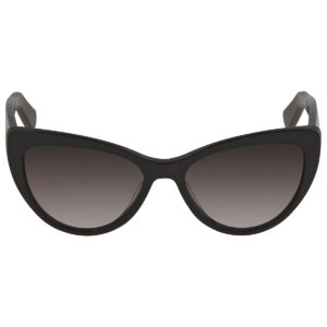 Home ferragamo salvatore ferragamo grey cat eye ladies sunglasses sf930s 001 56