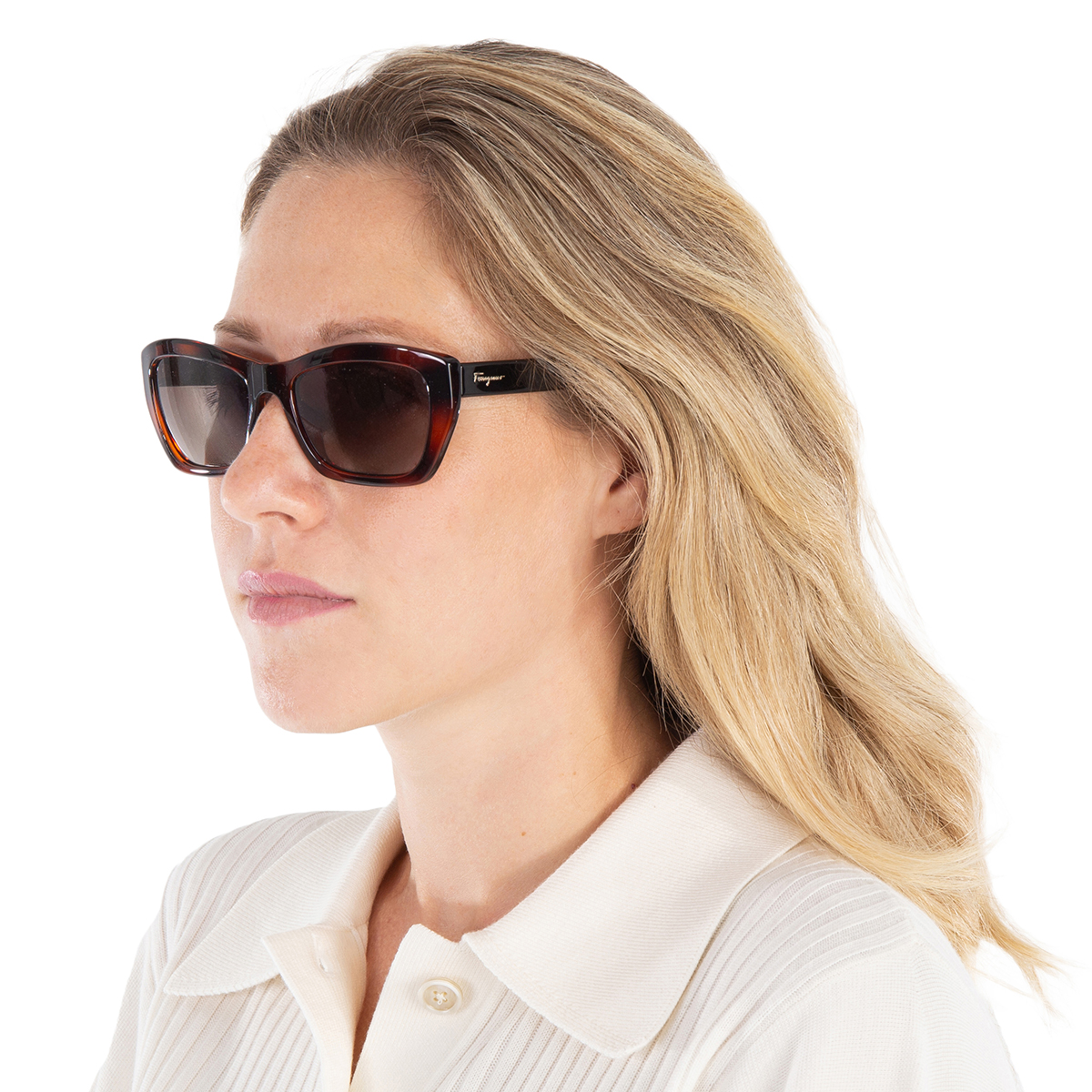 ferragamo salvatore ferragamo grey cat eye sunglasses sf958s 214 55 ferragamo salvatore ferragamo grey cat eye sunglasses sf958s 214 55