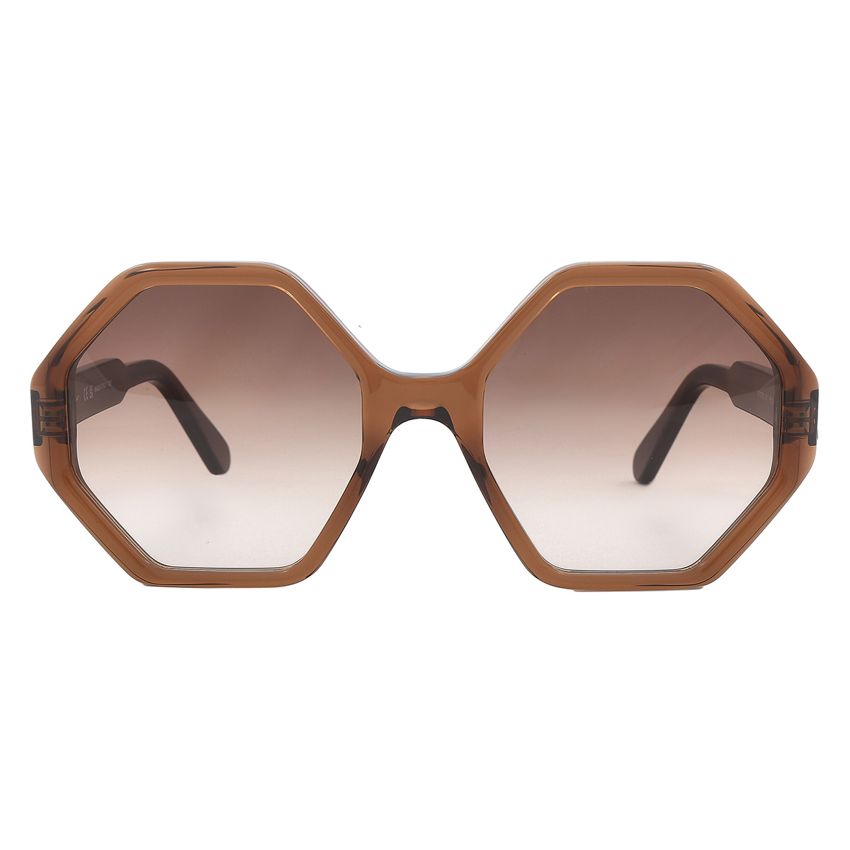 ferragamo brown gradient geometric ladies sunglasses sf1070s 210 55 ferragamo brown gradient geometric ladies sunglasses sf1070s 210 55