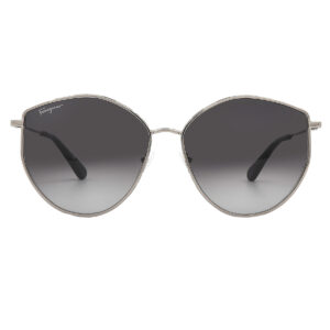 Home ferragamo salvatore ferragamo grey gradient irregular ladies sunglasses sf264s 785 60