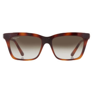 Home ferragamo salvatore ferragamo grey gradient rectangular ladies sunglasses sf1027s 214 55
