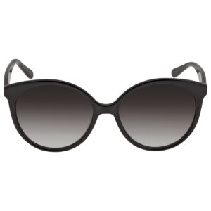ferragamo salvatore ferragamo grey gradient round ladies sunglasses sf1071s 001 58