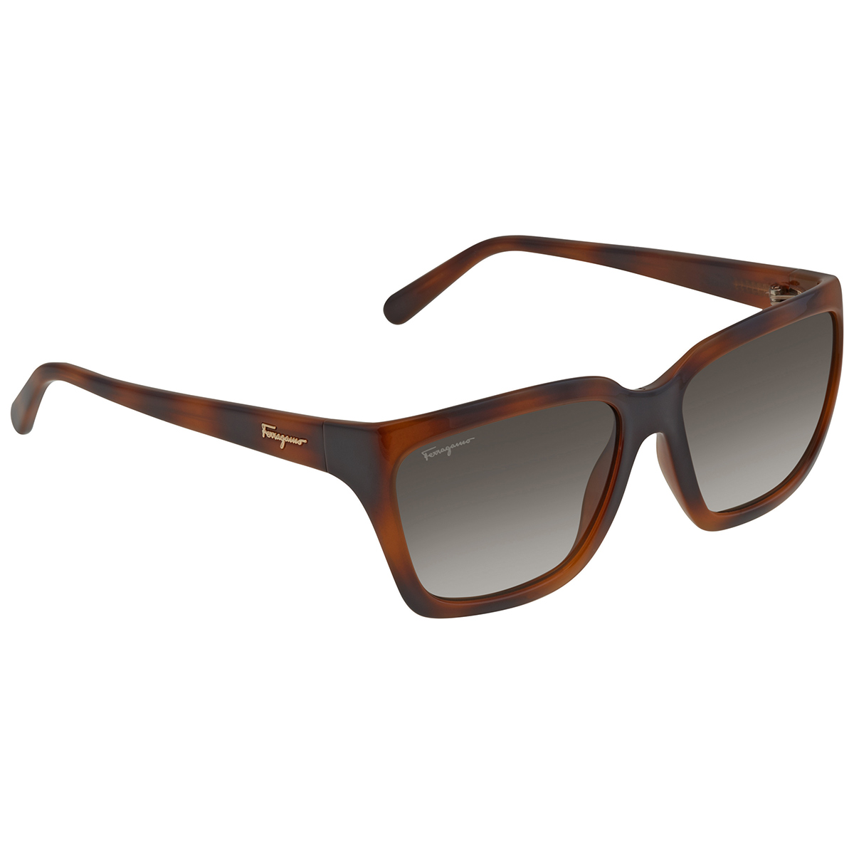 ferragamo brown gradient rectangular ladies sunglasses sf1018s 214 59 ferragamo brown gradient rectangular ladies sunglasses sf1018s 214 59