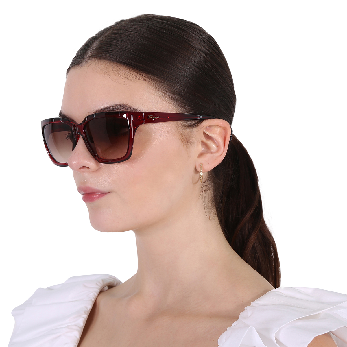 ferragamo salvatore ferragamo grey rectangular ladies sunglasses sf1018s 655 5917 ferragamo salvatore ferragamo grey rectangular ladies sunglasses sf1018s 655 5917