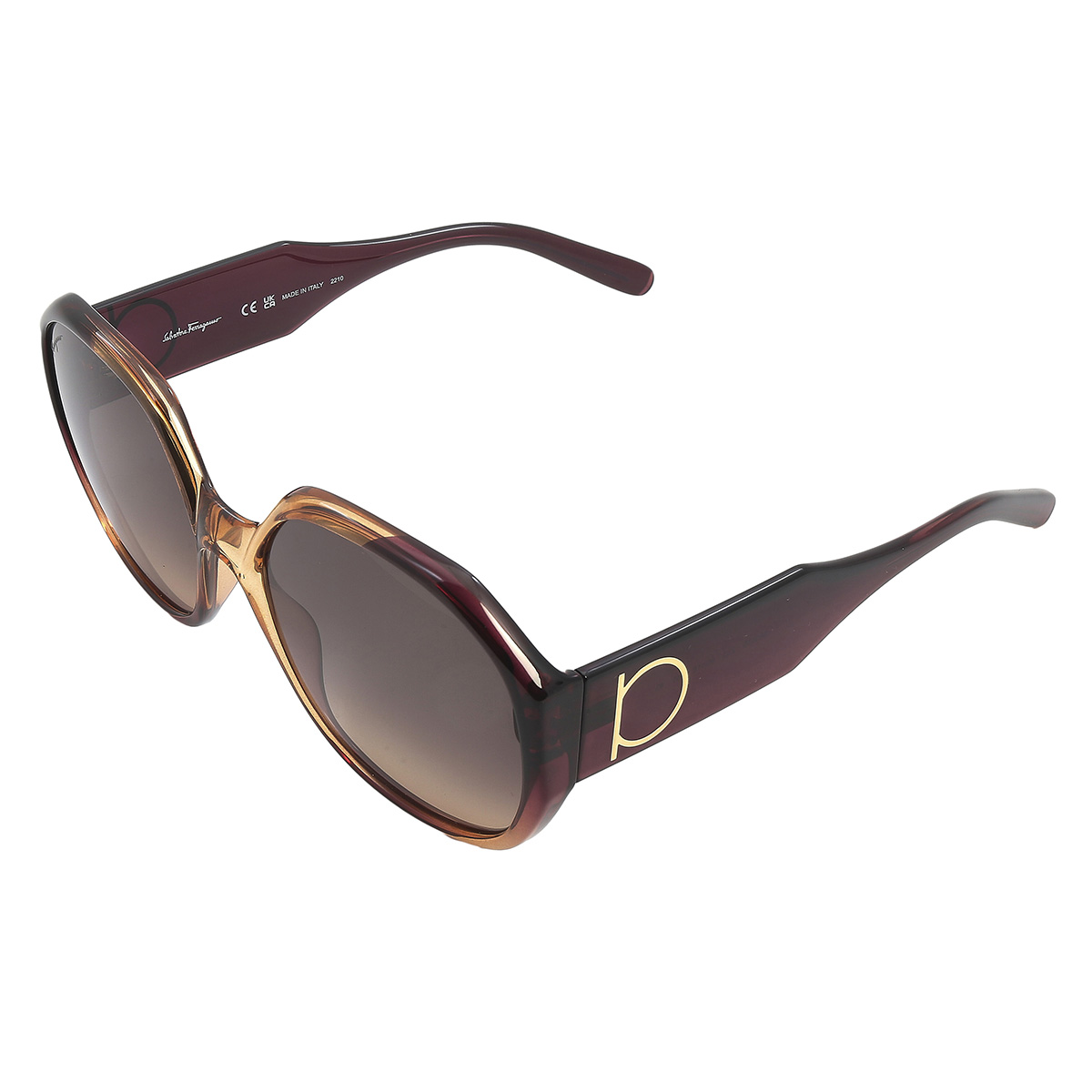 ferragamo grey gradient oval ladies sunglasses sf943s 212 60 ferragamo grey gradient oval ladies sunglasses sf943s 212 60