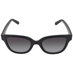 ferragamo salvatore ferragamo smoke gradient square ladies sunglasses sf1066s 001 52