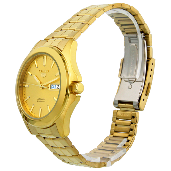 seiko 5 all gold plated stainless steel men's watch snkk98 seiko 5 all gold plated stainless steel men's watch snkk98
