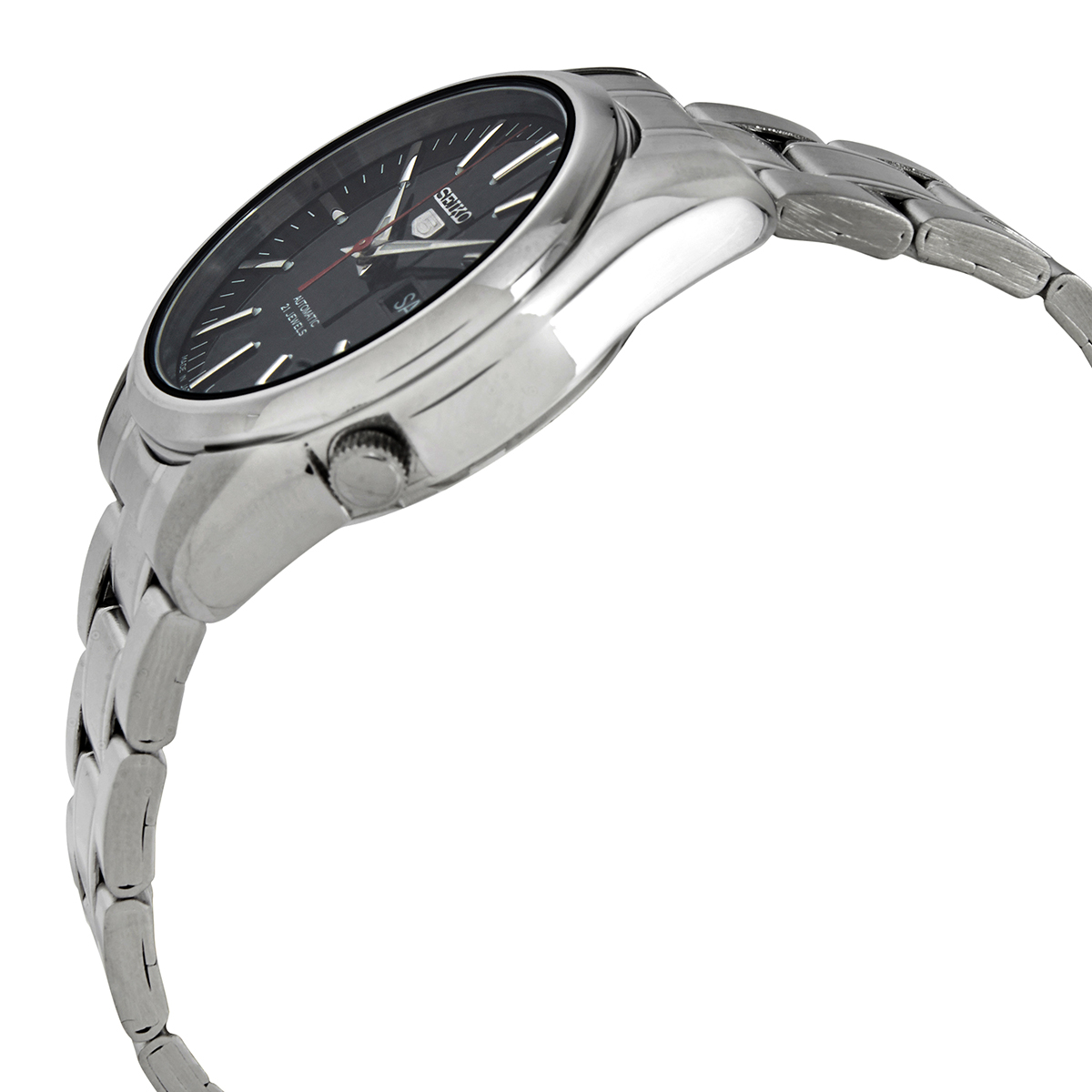 seiko 5 automatic black dial stainless steel men's watch snkl45j1 seiko 5 automatic black dial stainless steel men's watch snkl45j1