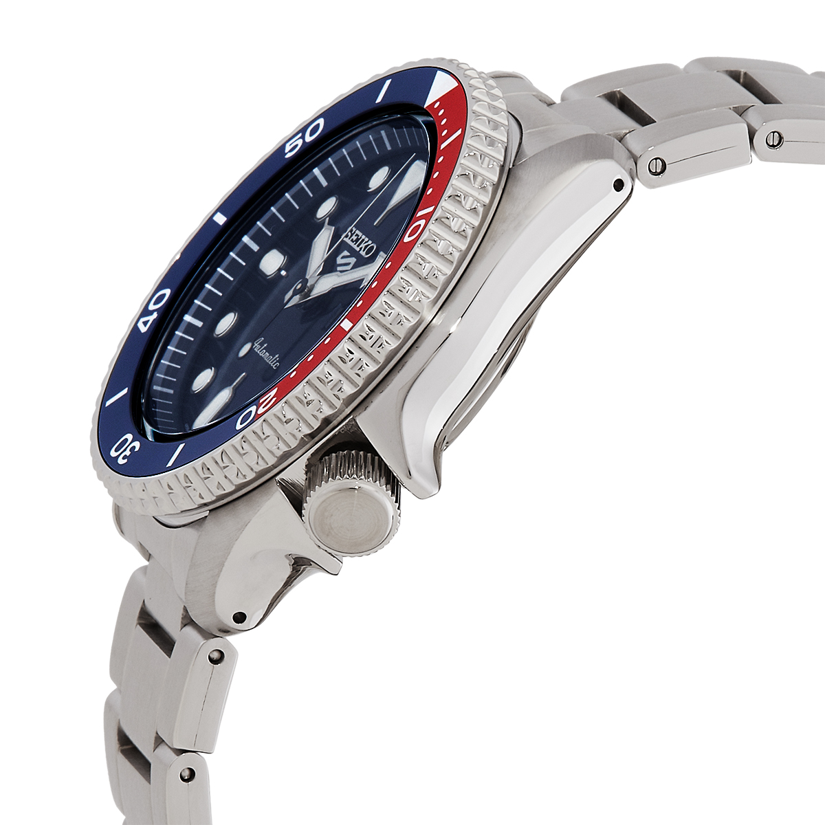 seiko 5 automatic blue dial pepsi bezel men's watch srpd53 seiko 5 automatic blue dial pepsi bezel men's watch srpd53